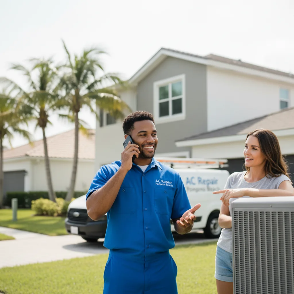 AC Repair Pompano Beach customer support in Crittenden